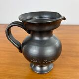 Pitcher Jean Marais black ceramic
