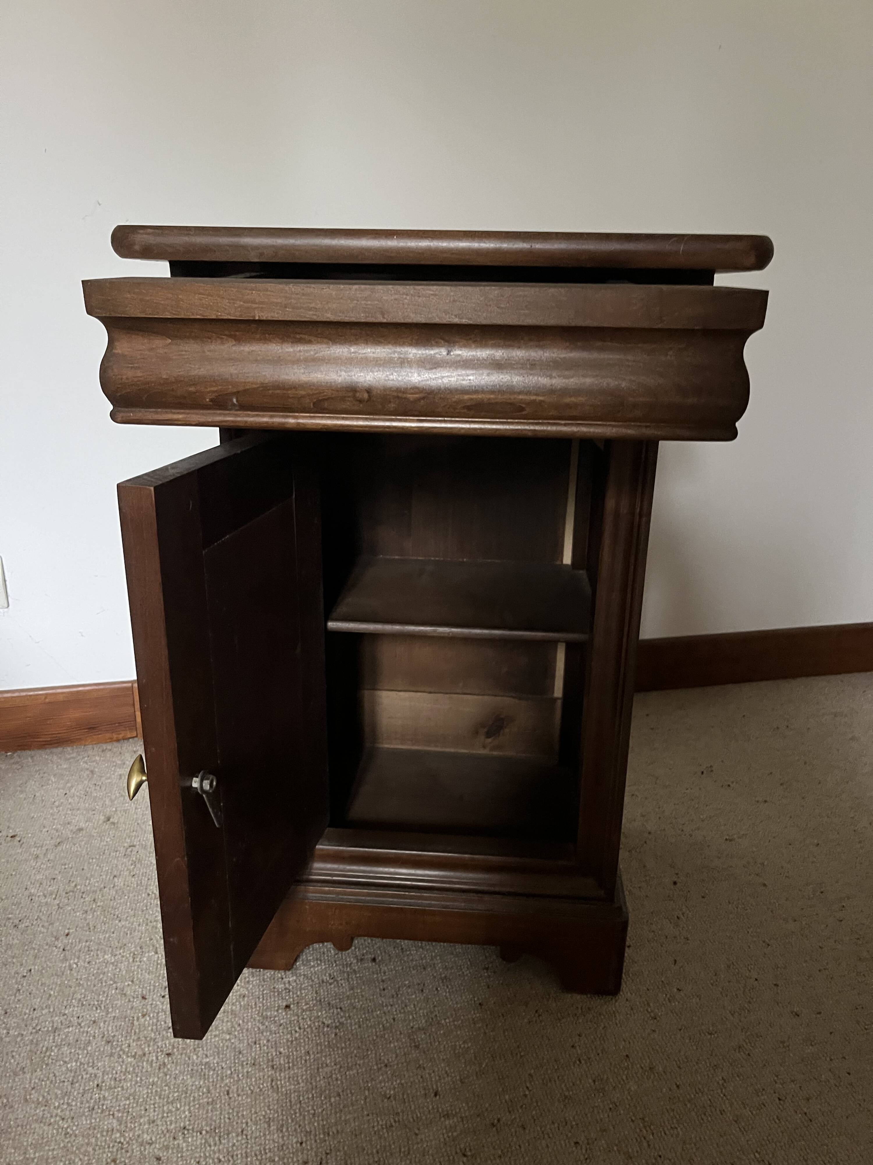 Antique Style Bedside Table