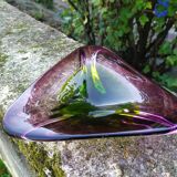 Blown glass cup from the 70s