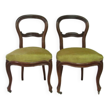 Pair of Louis Philippe chairs