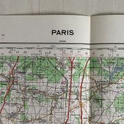 Carte Paris - Ile de France Nord Est 1971