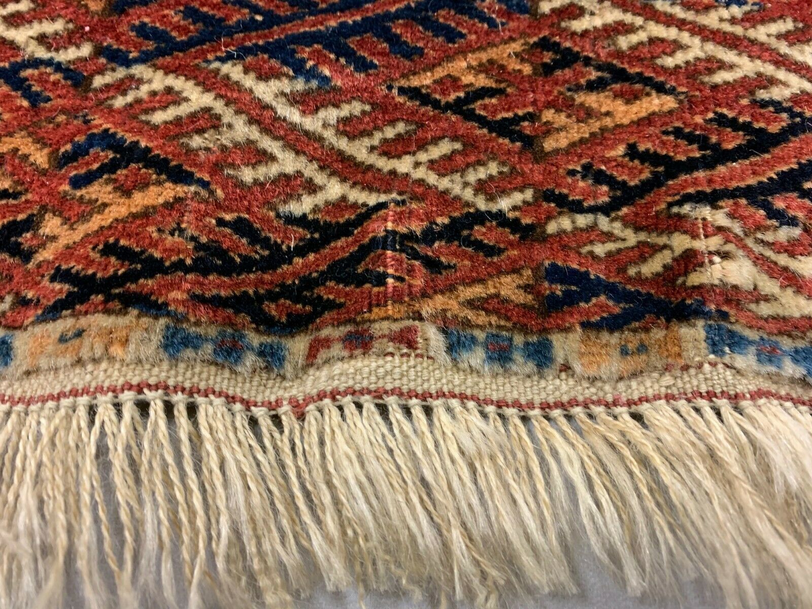 Turkmen tekke main carpet, 290x240 cm