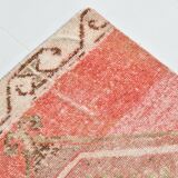 Red & Brown Classic Vintage Persian Runner Rug, 84x410Cm