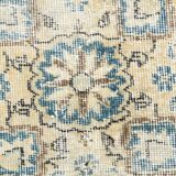 Tapis persan bleu et beige