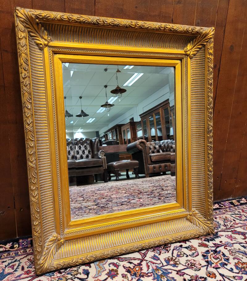 Antique Gold French mirror bathroom mirror with heating element