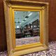 Antique Gold French mirror bathroom mirror with heating element