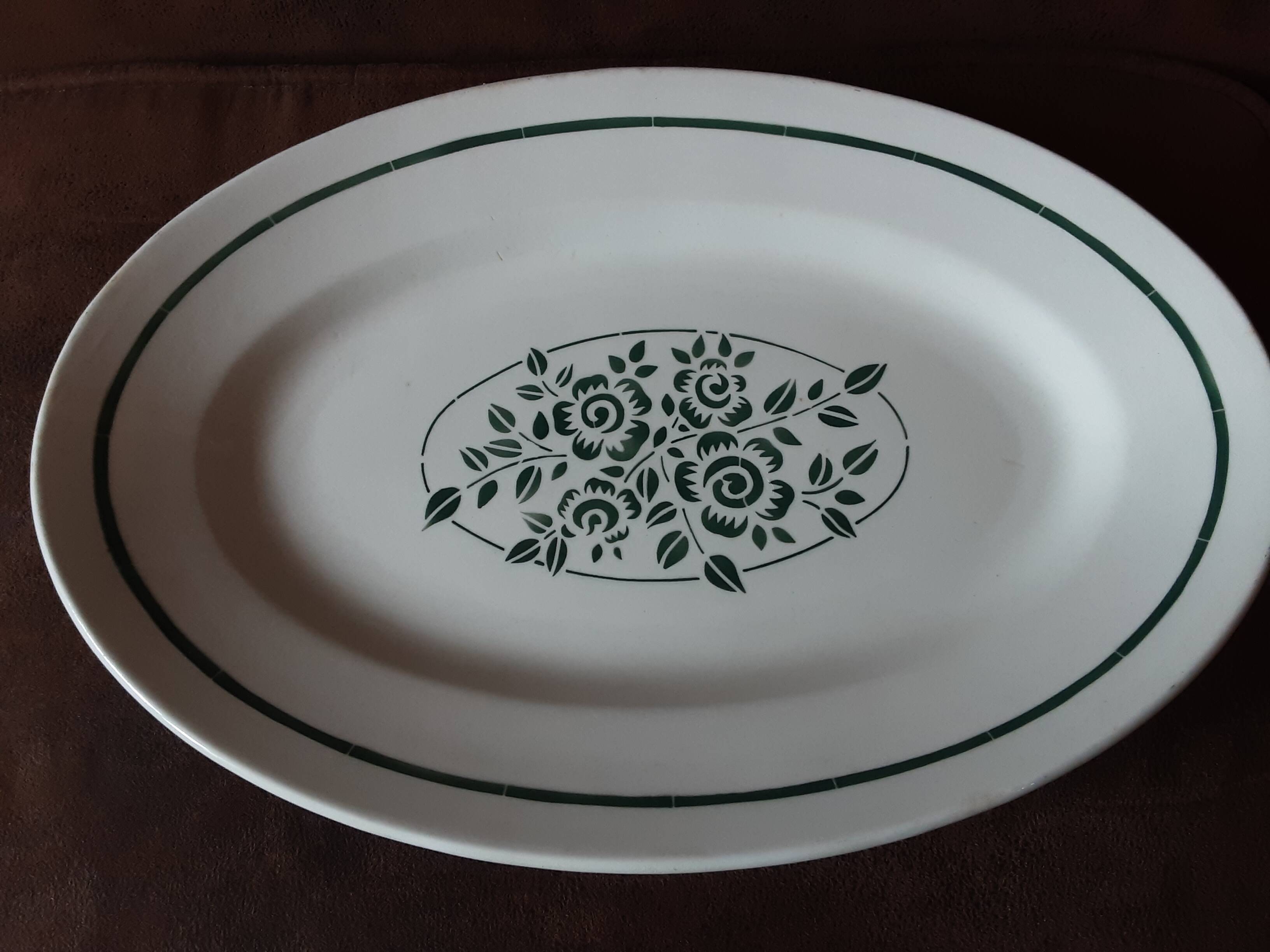 Plat ovale HBCM Clairette