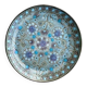 Glazed ceramic plate, Danuta Le Hénaff
