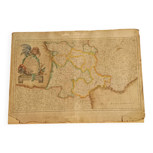 Carte originale ancienne