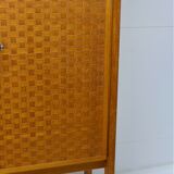 Silversmith in two-door teak 1960, léo bub