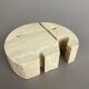 Travertine marble elephant figure by Fratelli Mannelli, Italy, 1970s