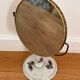 Porcelain standing mirror