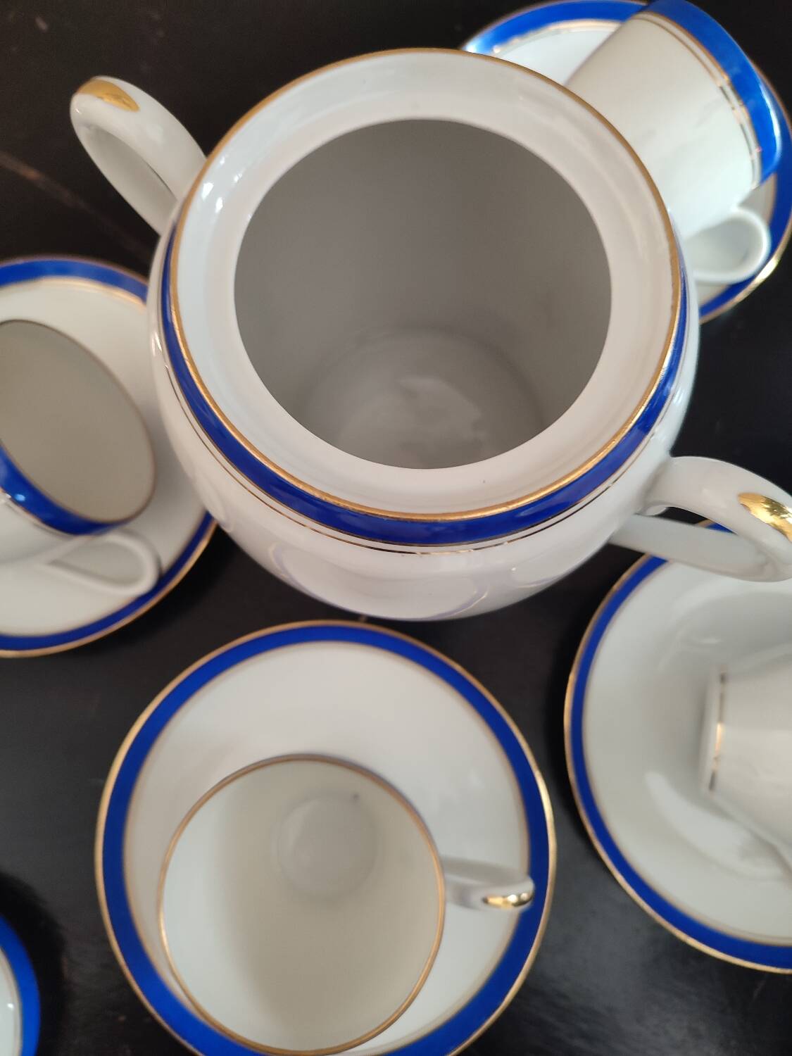 Limoges Porcelain coffee service 4 cups