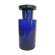 Blue glass bottle