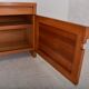 Vintage solid elm sideboard by Pierre Chapo, model R08