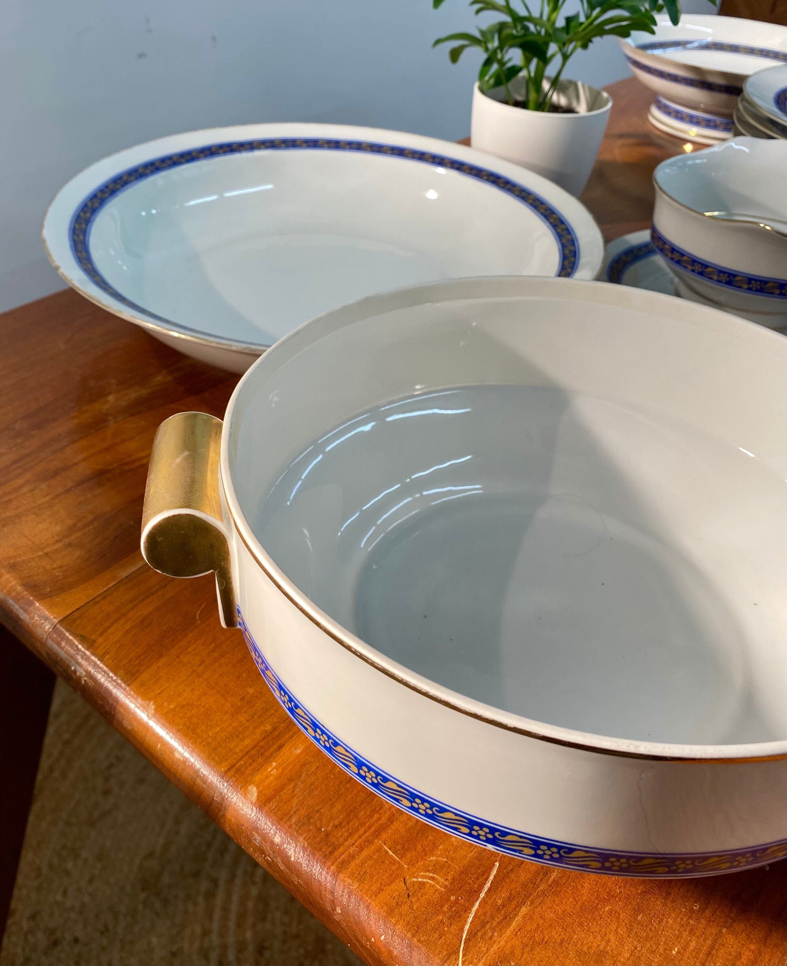 Limoges porcelain service