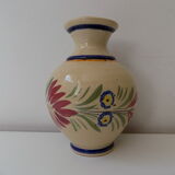 Vase Henriot Quimper faïence numéroté