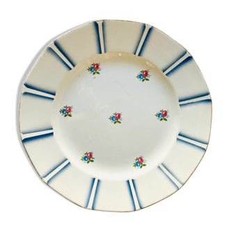 Plat années 50 Digoin & Sarreguemines retro vintage cuisine