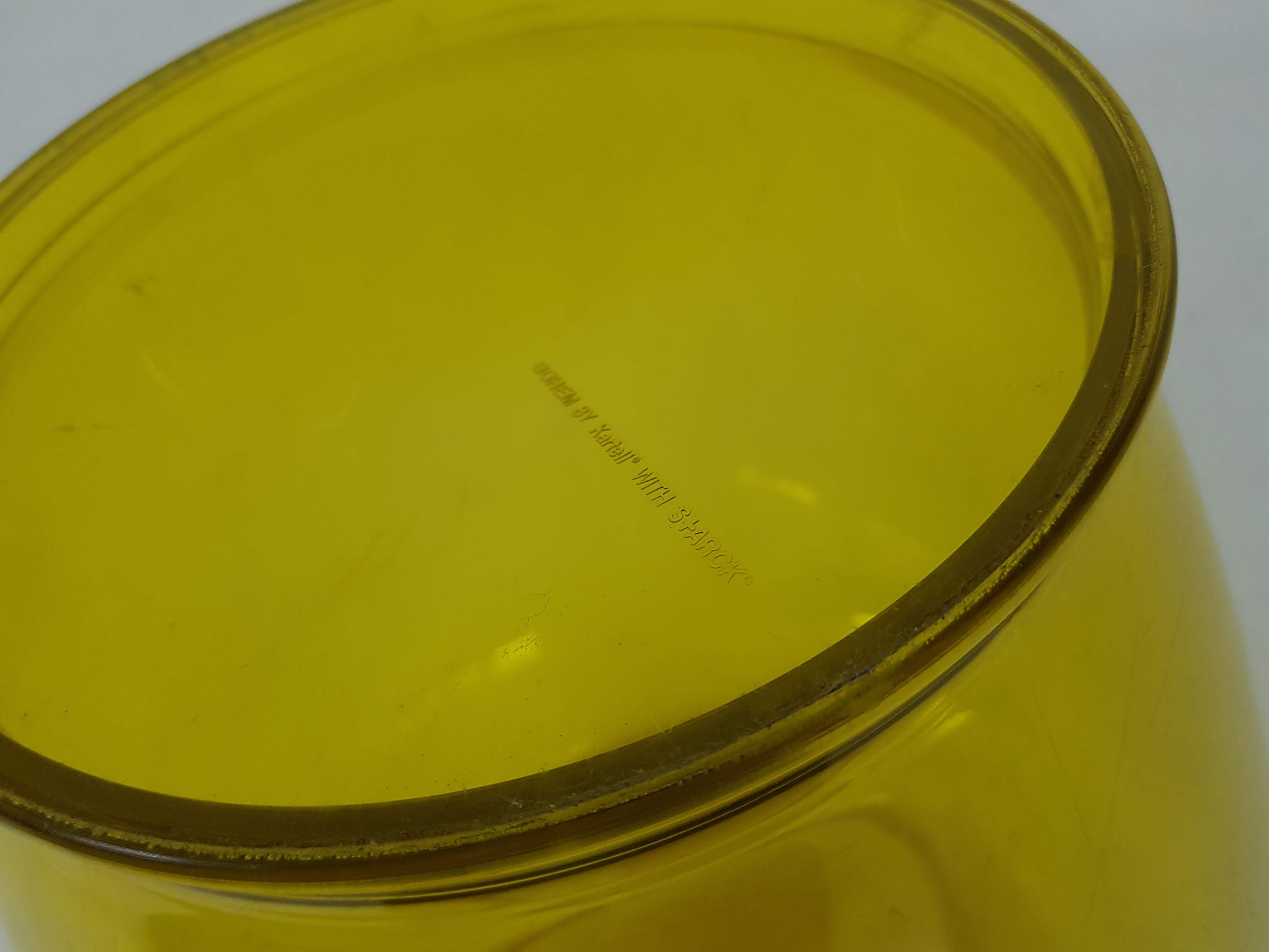 Phillippe Starck, Kartell La Boheme (model 8883) plexiglass stool 2001