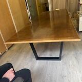large wooden table
