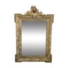 Miroir Napoleon III avec fronton - 92x63cm