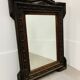 Miroir "tramp art" art populaire 103 x 76 cm