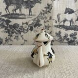 Small old and rare Sarreguemines teapot