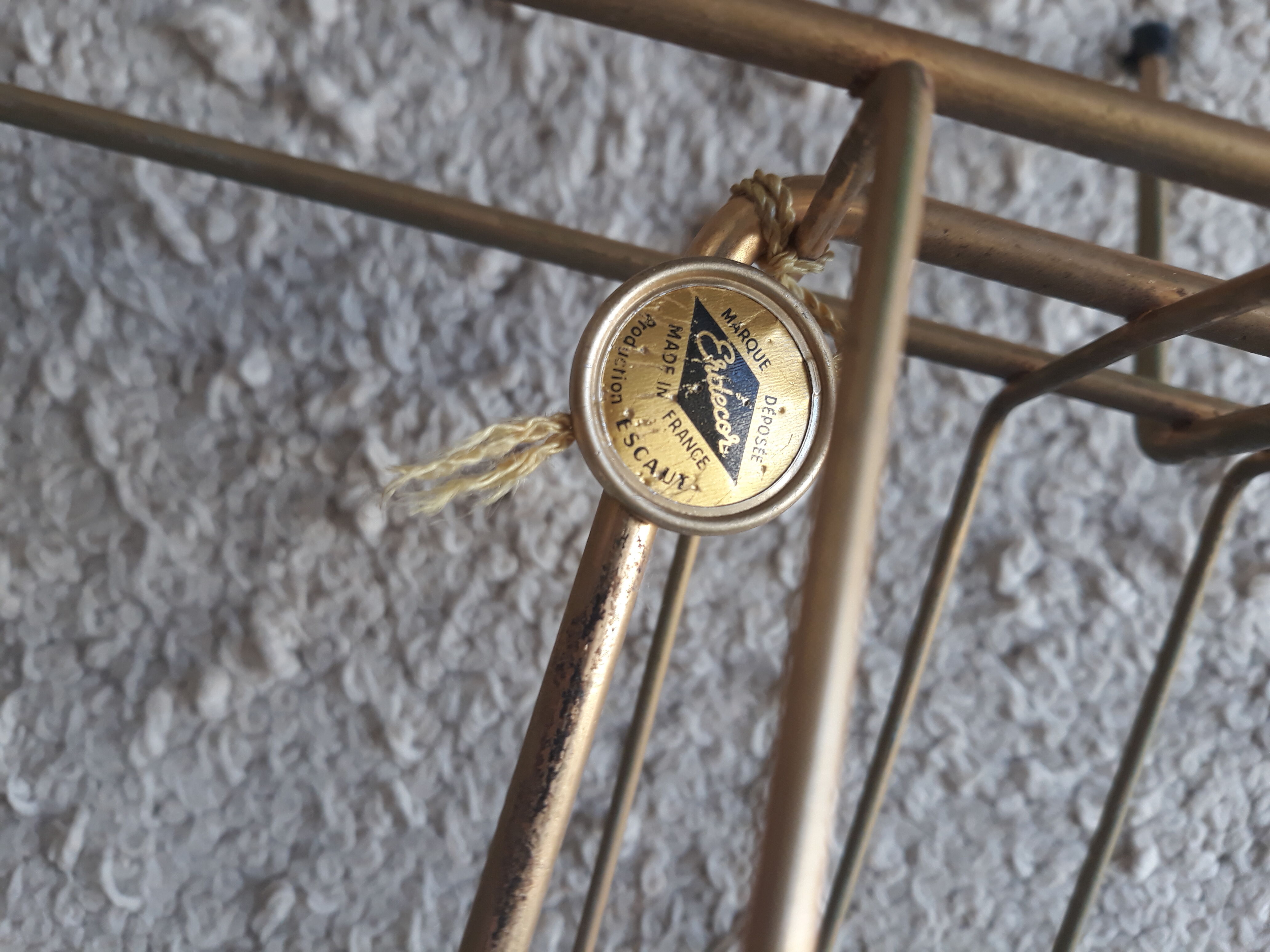 Review a golden Erdecor gold door end vintage