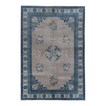 Tapis turc vintage fait main