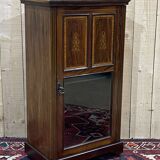 Library 1 door mahogany, English work of the nineteenth