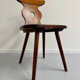 6 vintage 60s bistro-look dining chairs