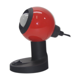 Red eyeball lamp, Aro Leuchte, 1970s