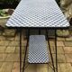 Vintage serving trolley with Eiffel legs
