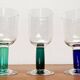 German wine glasses by Regina Kaufmann for Glashagen Hütte, set of 6.