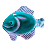 Coupelle saleron cendrier zoomorphe poisson