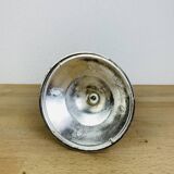 Vintage silver metal candle holder