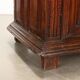 Ancient baroque walnut buffet with decorations, 18th century