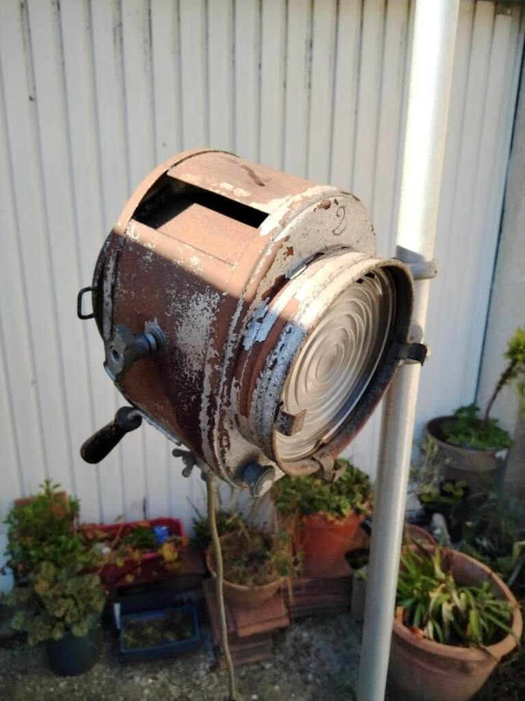 Cremer projector from the 1950s on wheels.