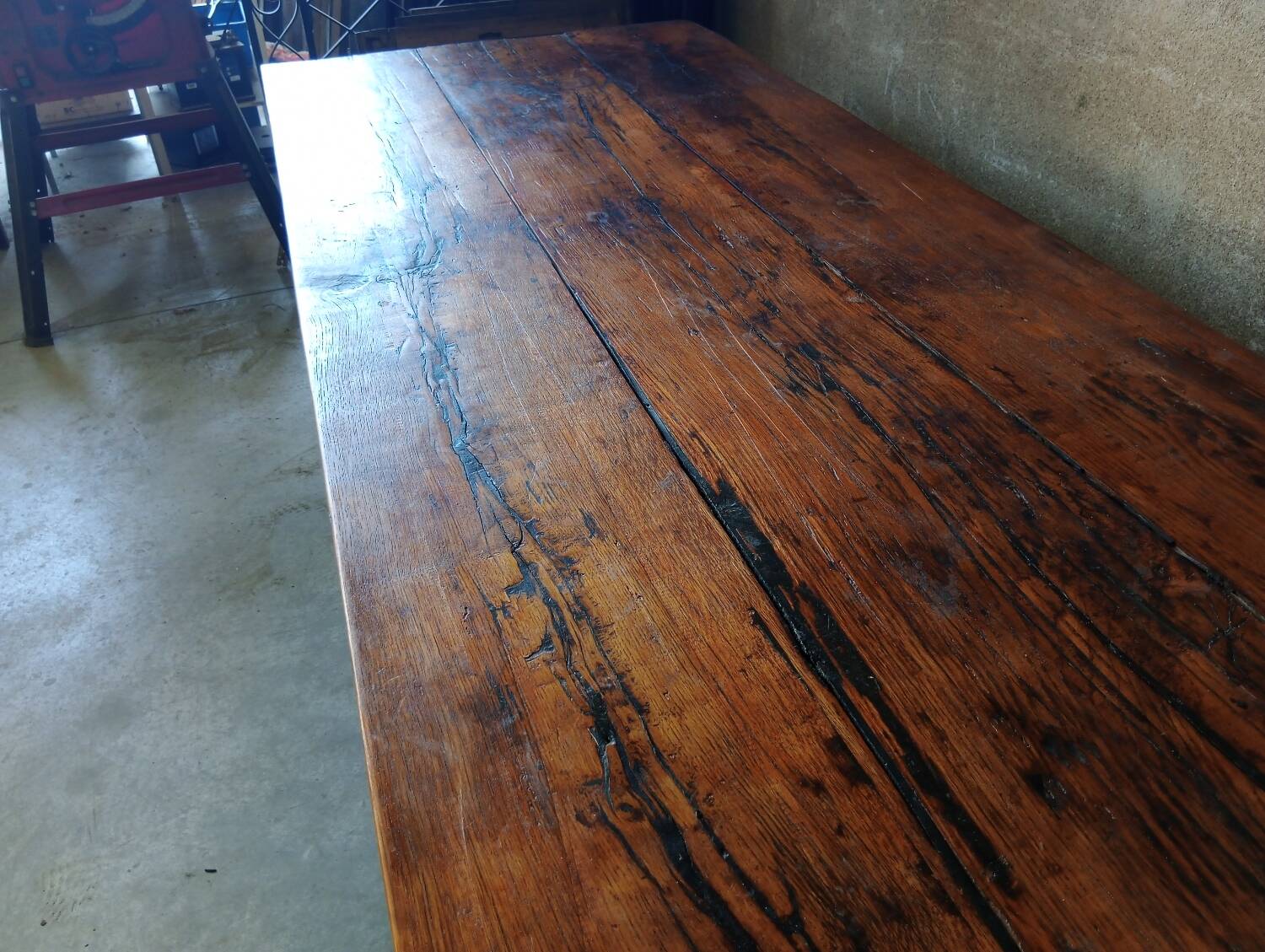 Workshop table, workbench table, industrial table