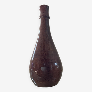 Vintage glazed terracotta vase
