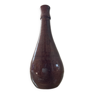 Vintage glazed terracotta vase