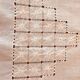 OLD TABLECLOTH WITH HAND EMBROIDERY--DAY SCALE WORKS IN V