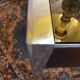 Metal and rosewood desk by Claude Gaillard for Ligne Roset 70'S
