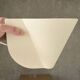 Off-white wall light in stoneware - The Oblist (new)