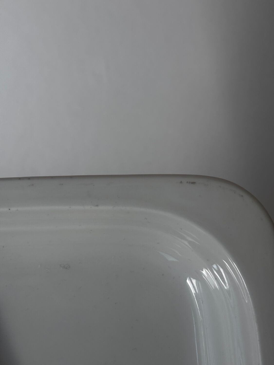 Vintage lot of two compartmentalised plates, decor Monique St Marc.