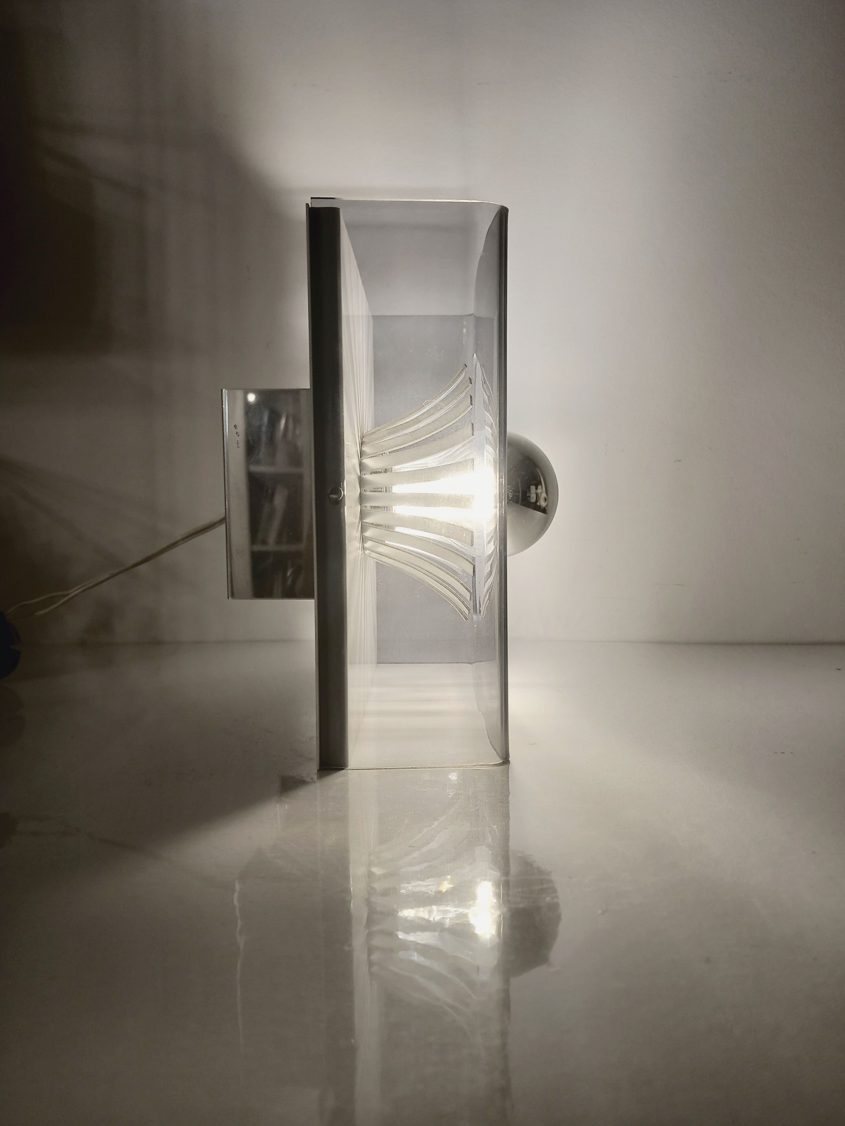 Vintage space age wall lamp