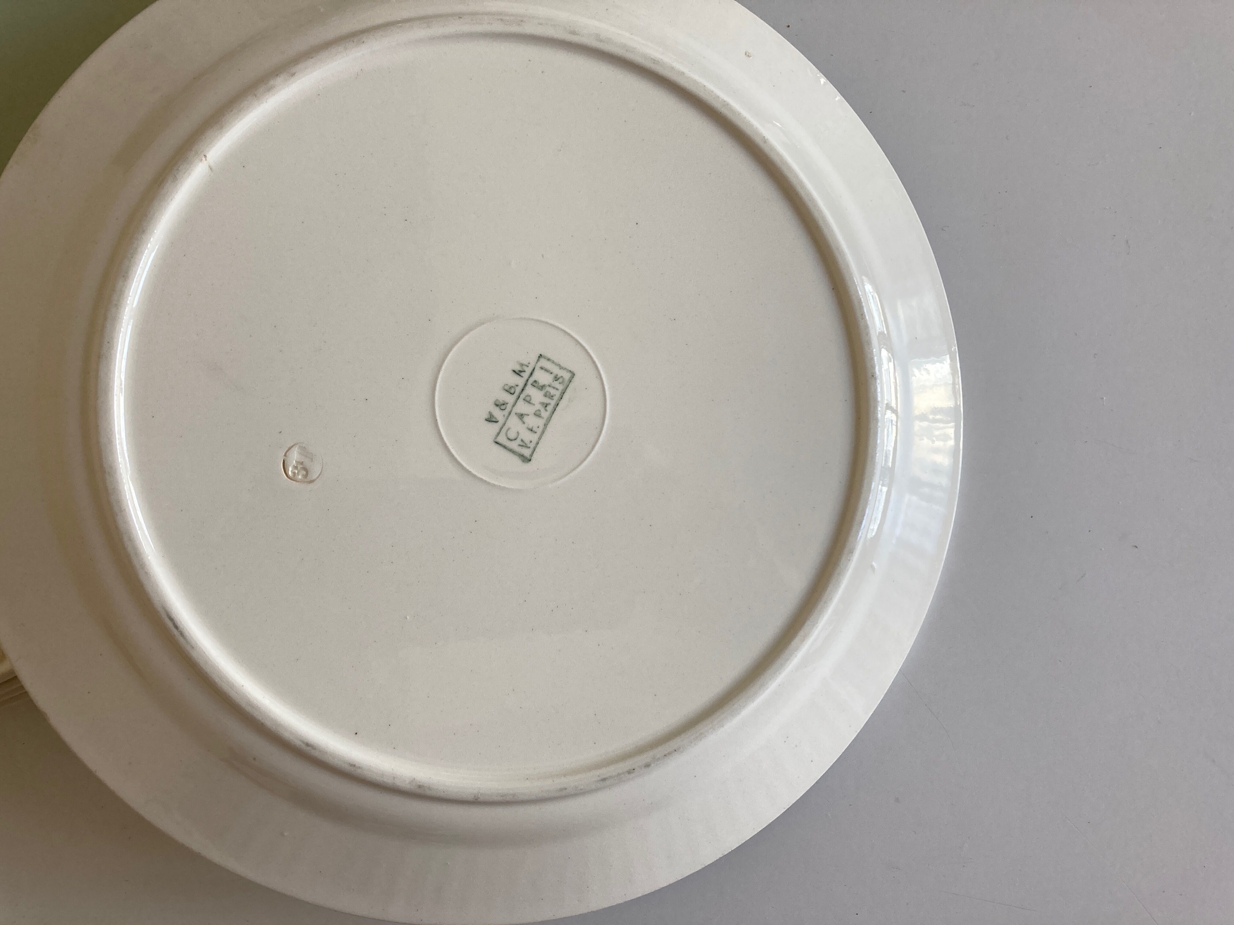 Set of 6 Capri plates from VB Villeroy & Boch 1960