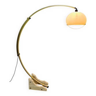 Lampada da terra vintage ad arco, années '70