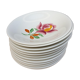 Lot 12 hollow plates Gien model Princess 1960