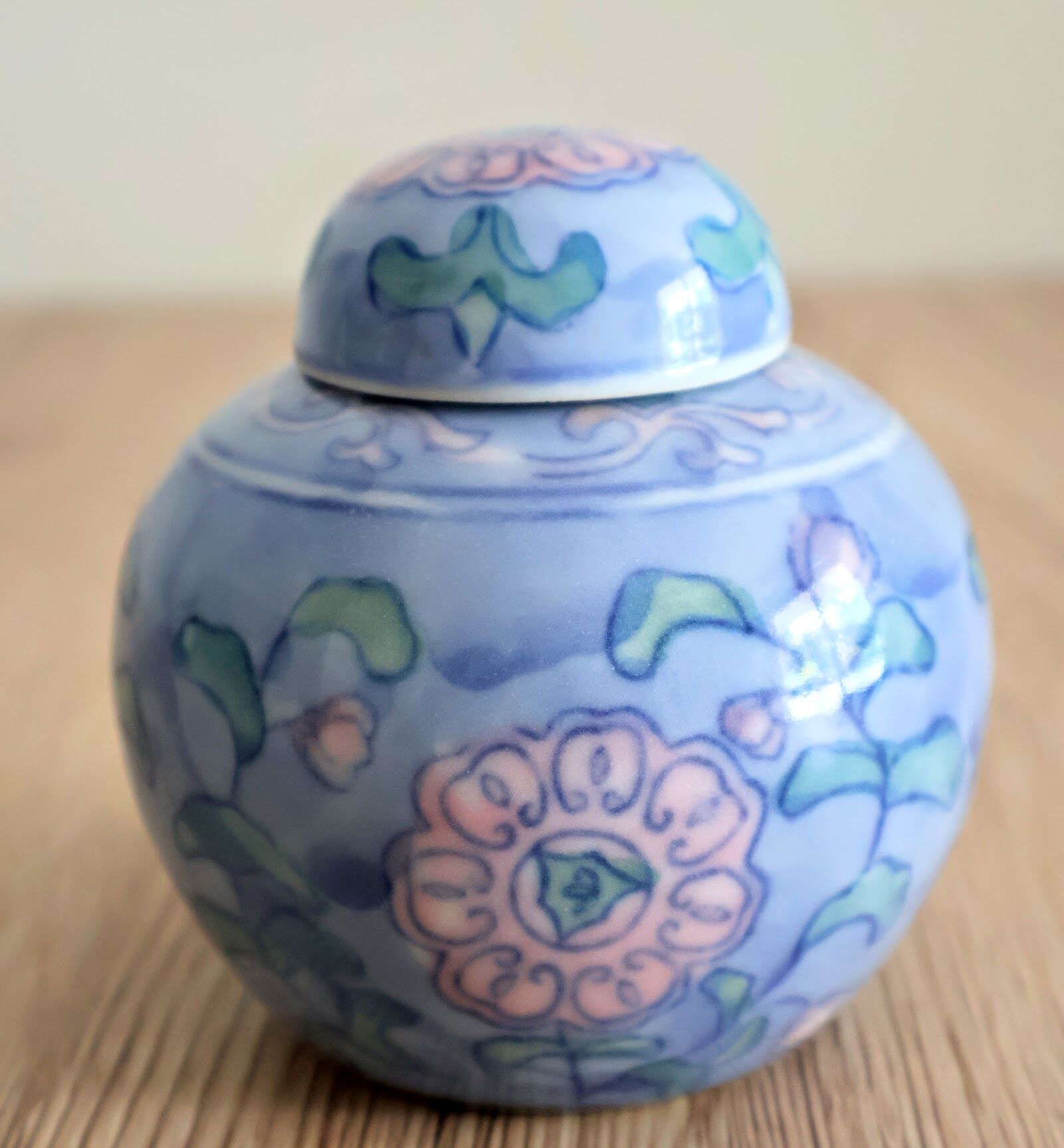 Japanese porcelain tea or ginger pot